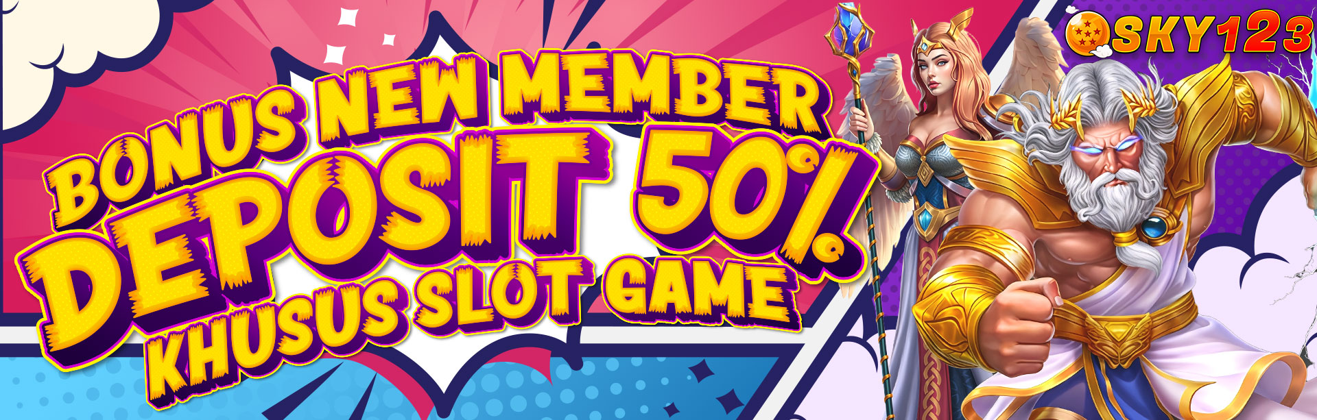BONUS NEW MEMBER SLOT