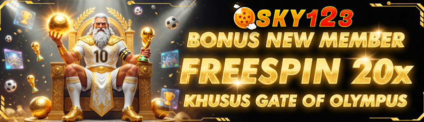 BONUS NEW MEMBER  FREESPIN 20X