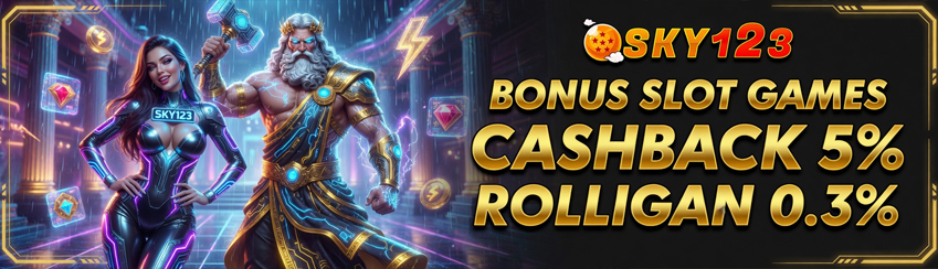 BONUS TURNOVER 0.5% & CASHBACK 3% SLOT 