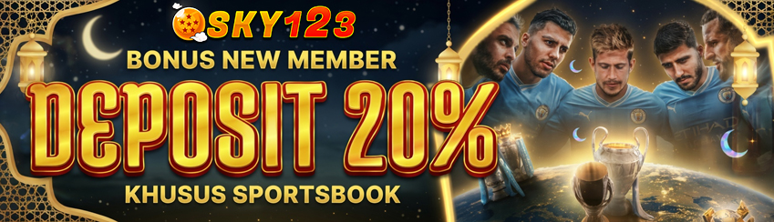 BONUS NEW MEMBER SPORTSBOOK 20%